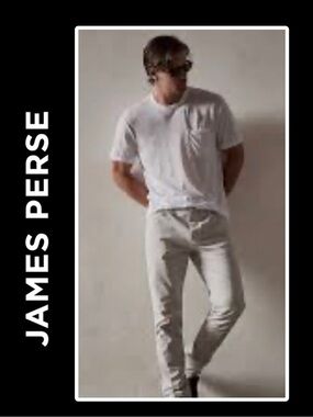 NWT - JAMES PERSE 5 pocket brushed twill Jeans size 36
